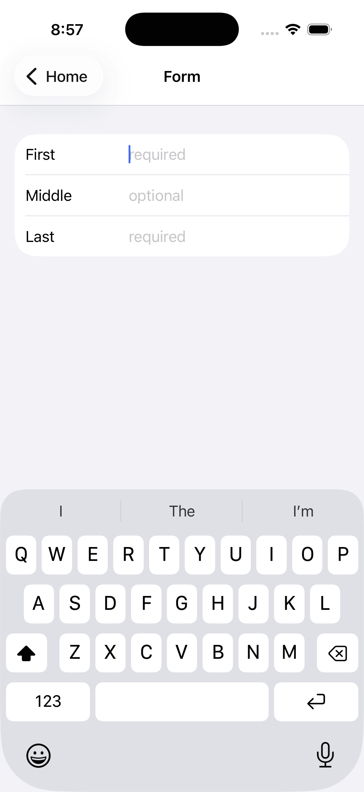 iOS Preview